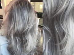 <b>灰色系染发能保持多久？掉色后的发色？今天统</b>