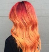 <b>橙色头发显黑吗 橙色发色图片大全  5号网版权所</b>